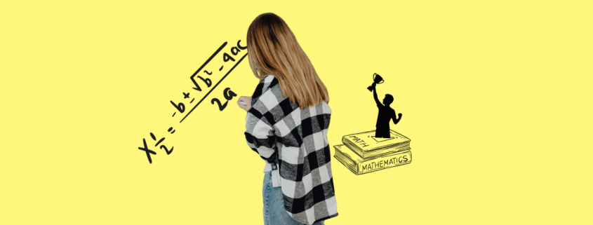 Student confidently solving maths problems, demonstrating ownership in learning