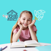 Child feeling at home while learning at School Beyond Limitations