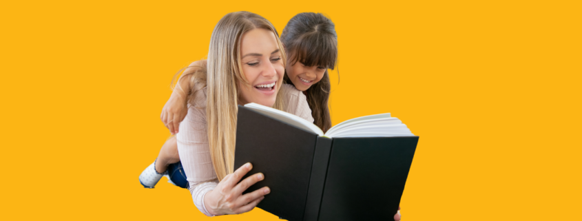 Parent reading with child to build a strong reading habit for children